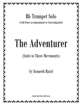 The Adventurer: Suite for Trumpet and Piano P.O.D cover